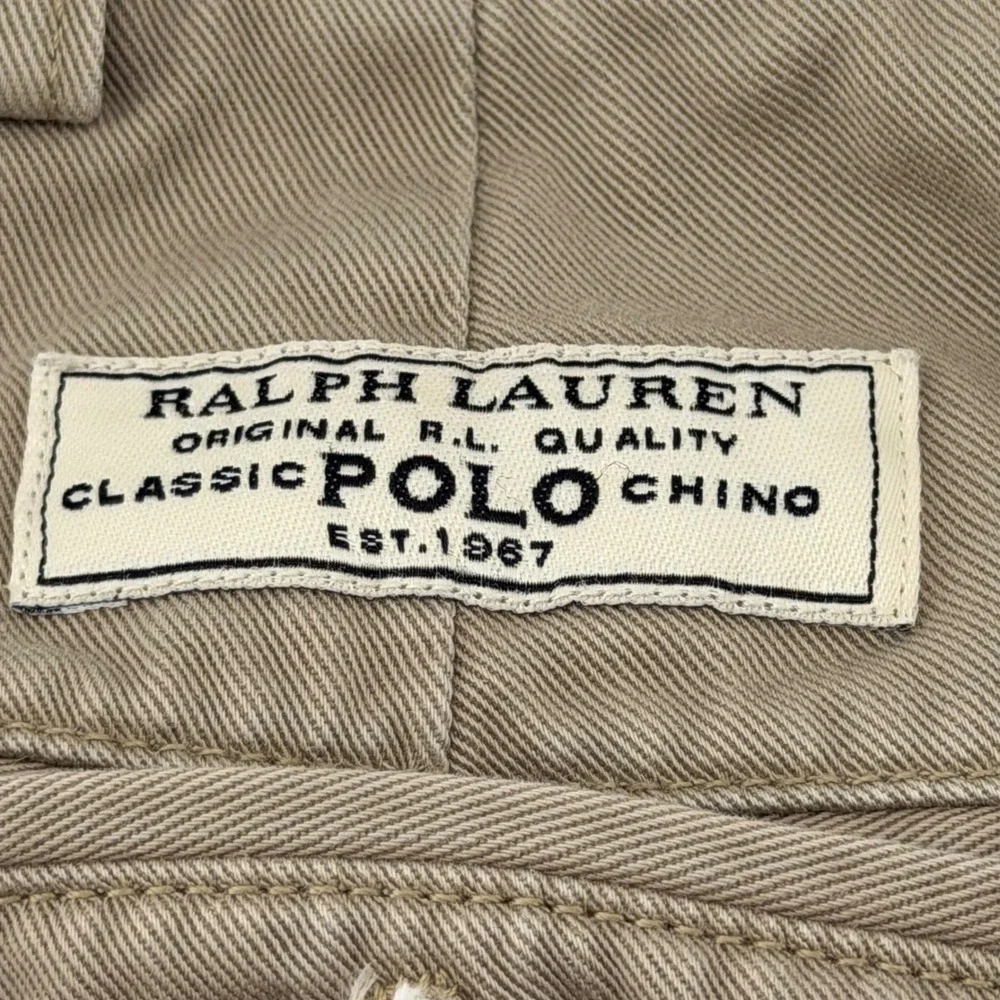 Polo Ralph Lauren Pants Mens 35x30 Khaki Prospect Pant Chino Straight Cotton Tan